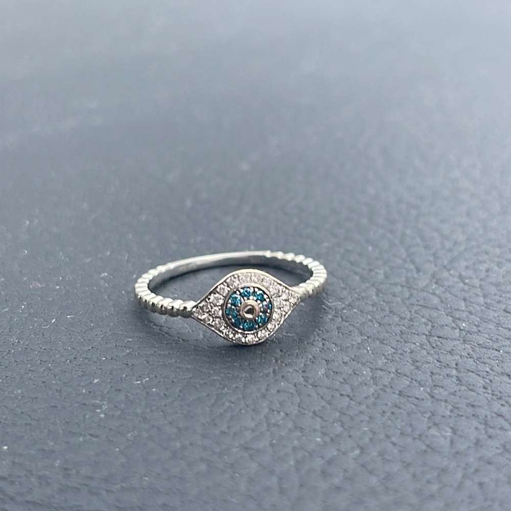 Effy diamond evil eye ring